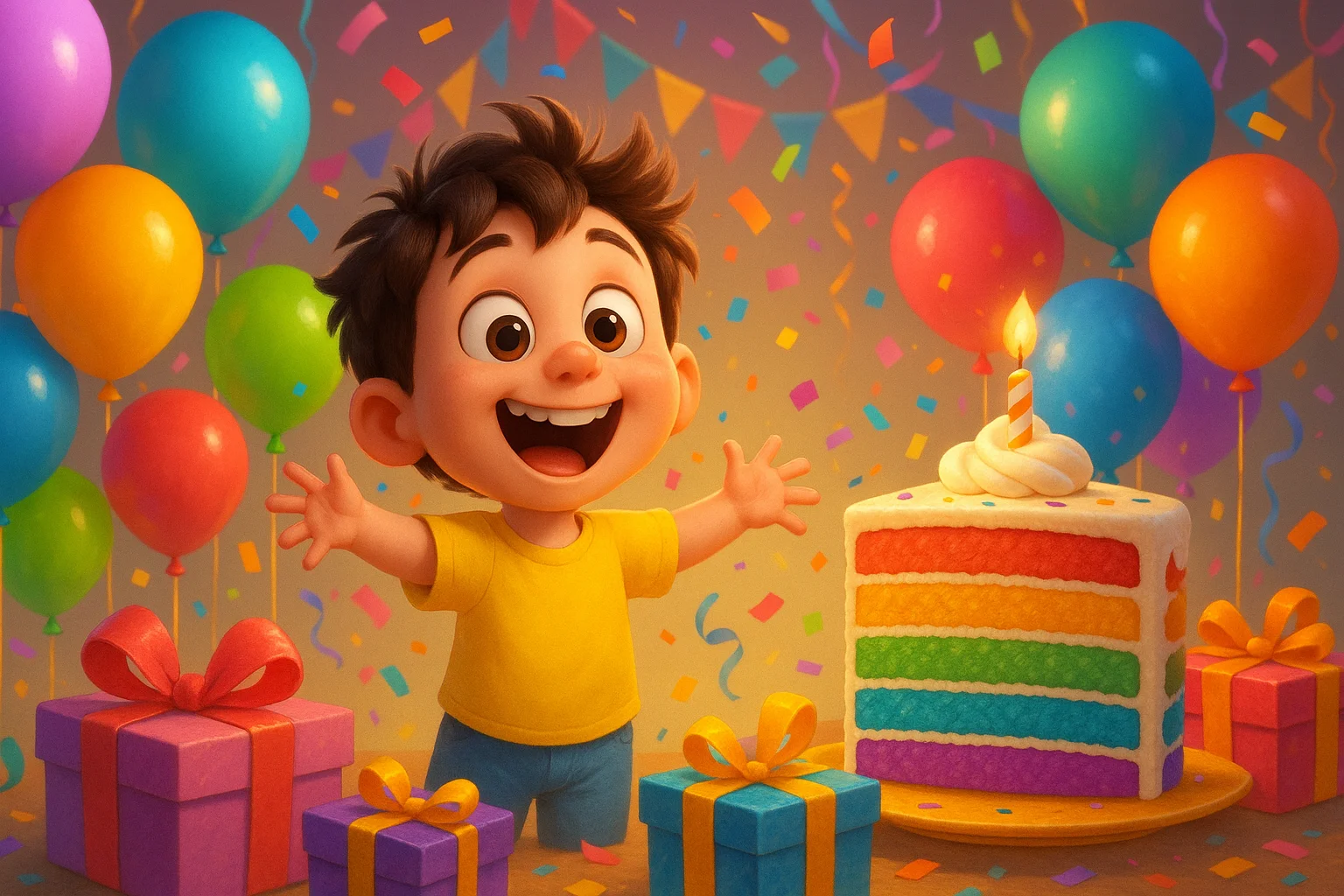 Birthday Adventure example cover