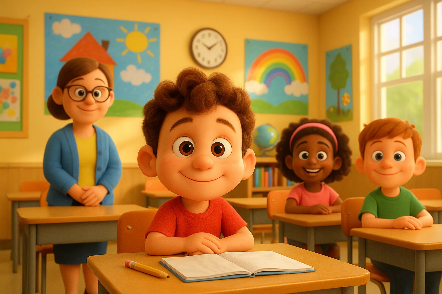 First Day of School example cover