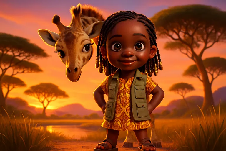 Safari Friends example cover