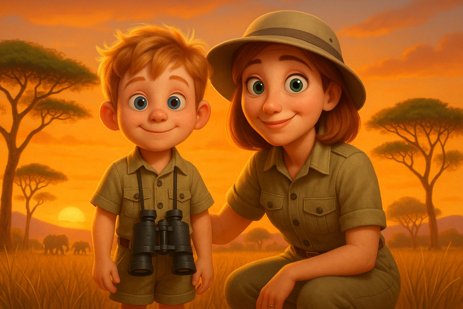 Safari Friends example cover