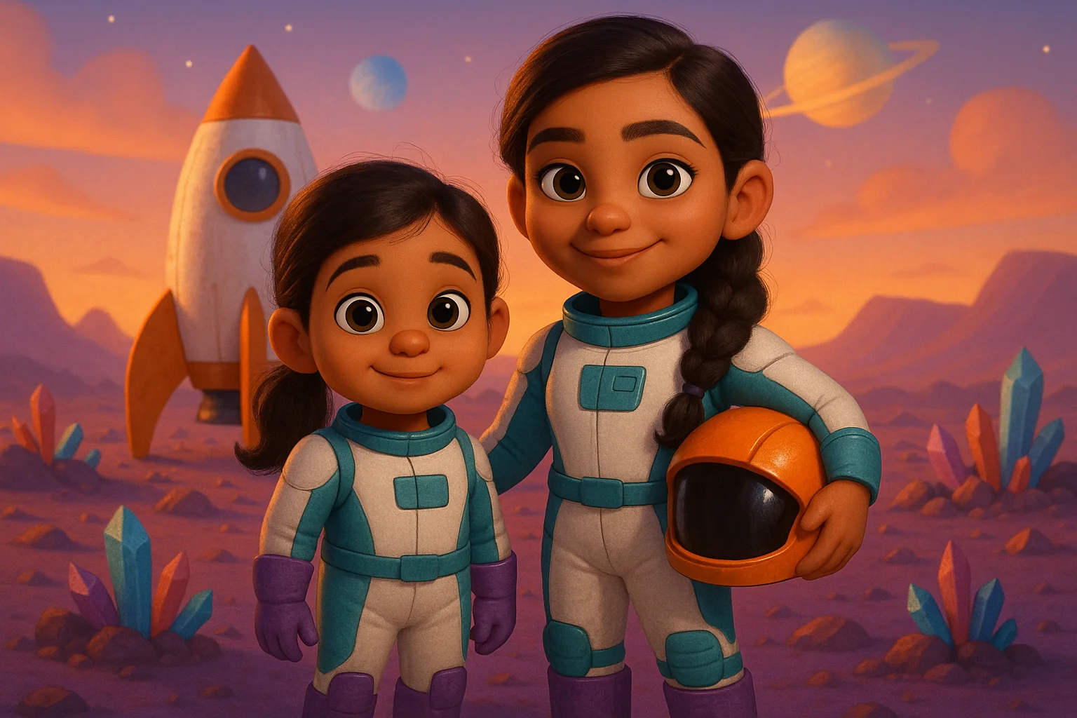 Space Explorer example cover