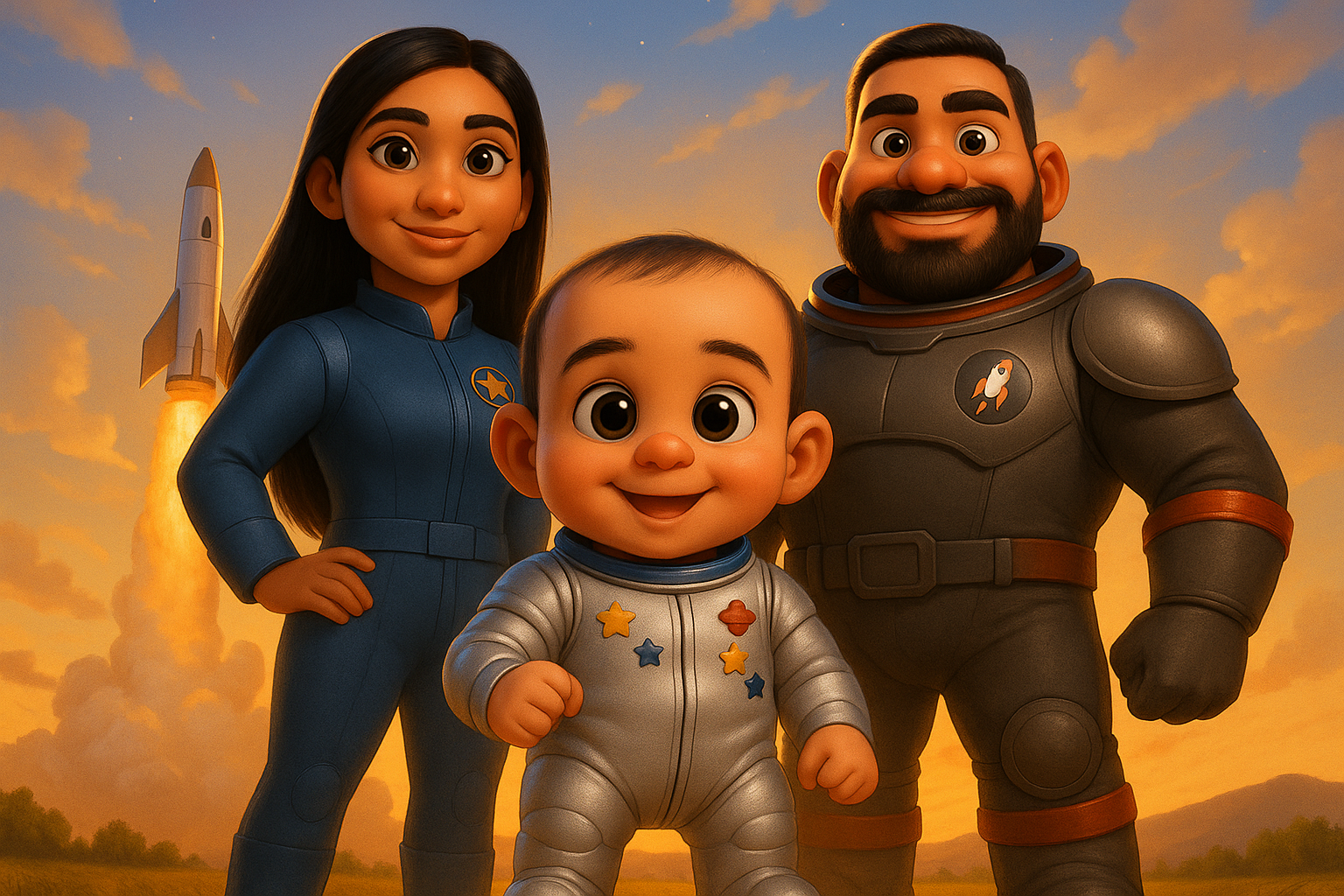 A personalised children's storybook cover