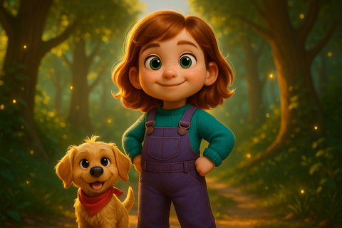 Pixar 3D style preview